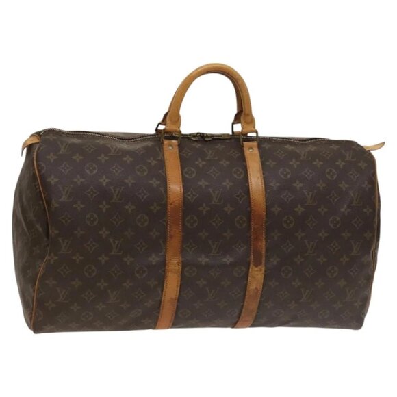 LOUIS VUITTON Monogram Keepall 55 Boston Bag - Picture 1 of 16